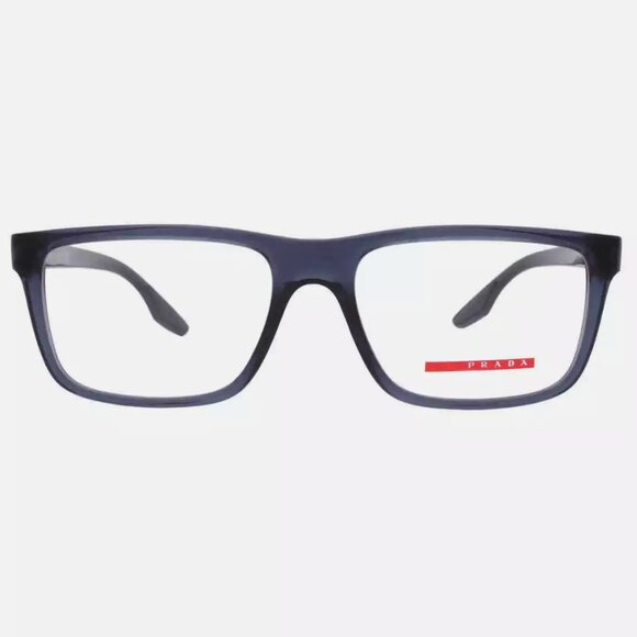 Prada Linea Rossa Demo Rectangular Men's Eyeglasses - Picture 3 of 4